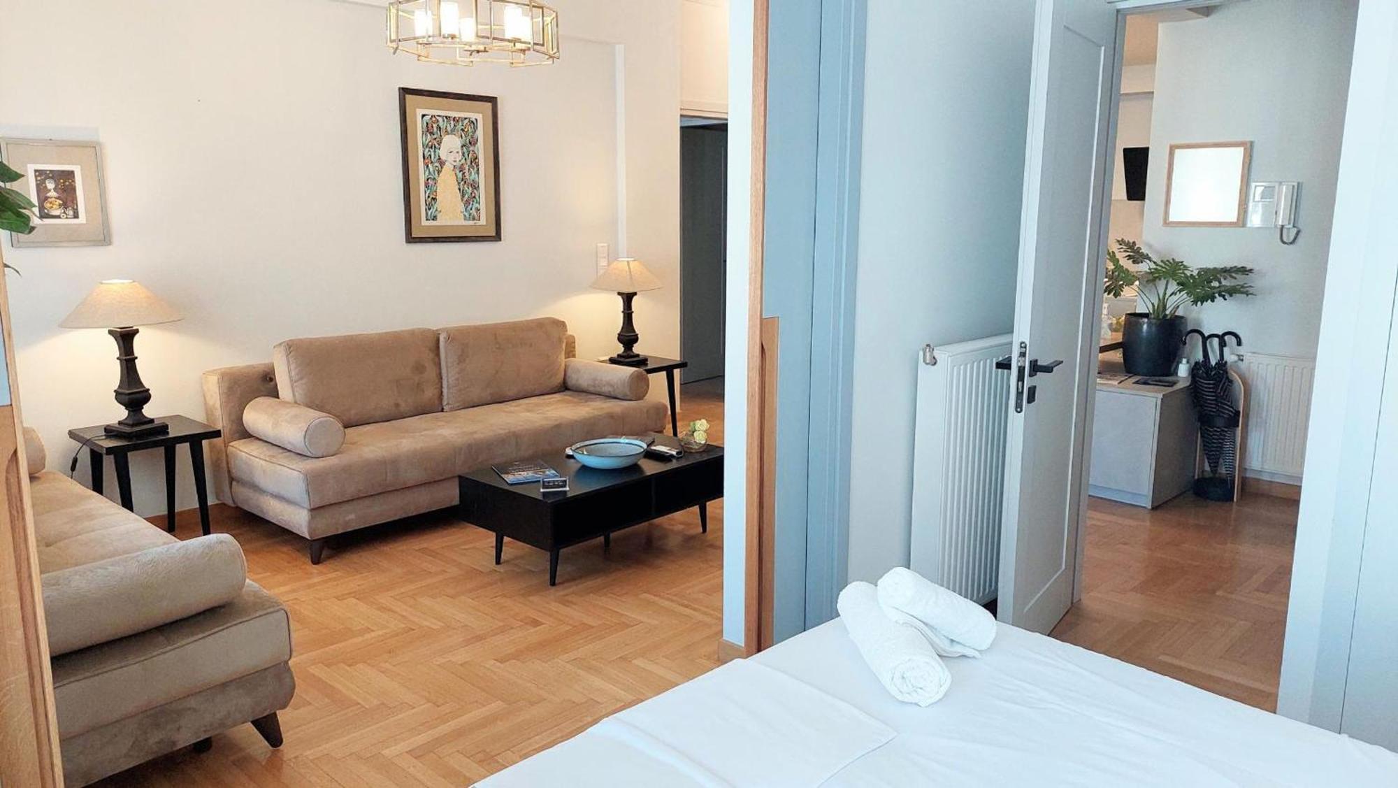 Elegant Apartment In Acropolis Ateny Zewnętrze zdjęcie