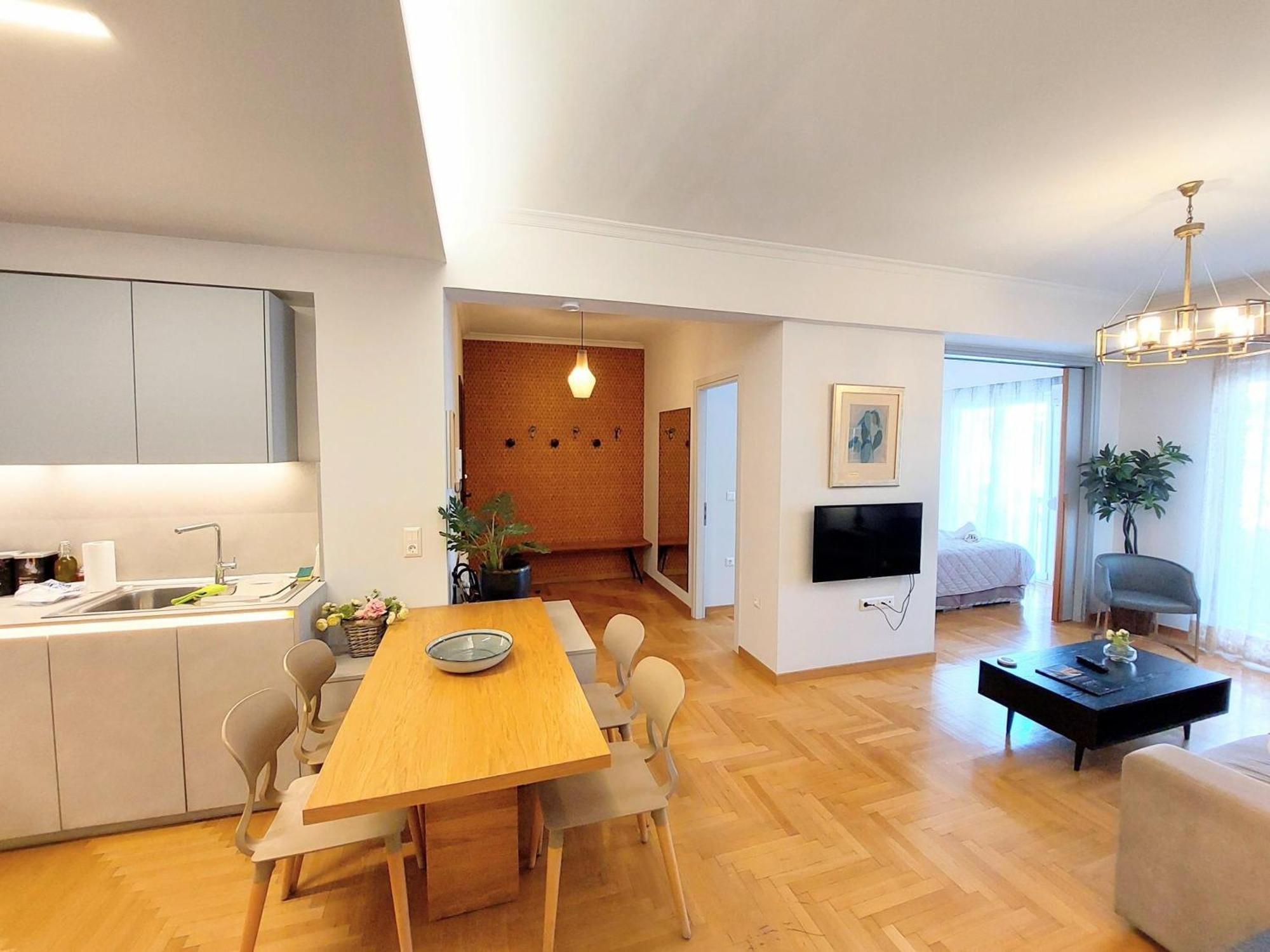 Elegant Apartment In Acropolis Ateny Zewnętrze zdjęcie